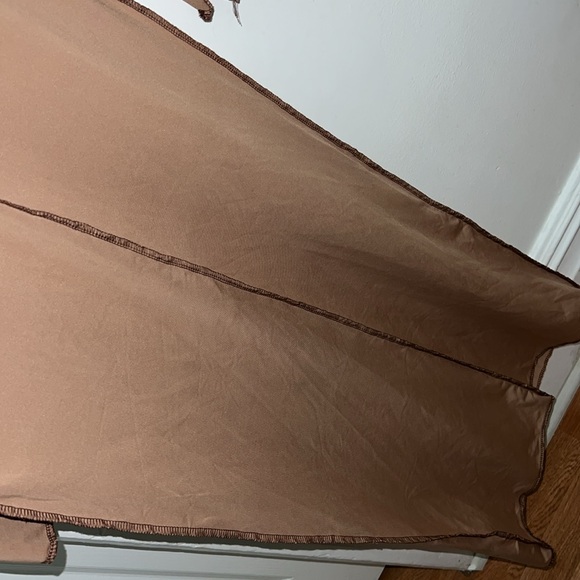 Bodycon Inside Out Hooded Dress NWOT - Picture 7 of 8